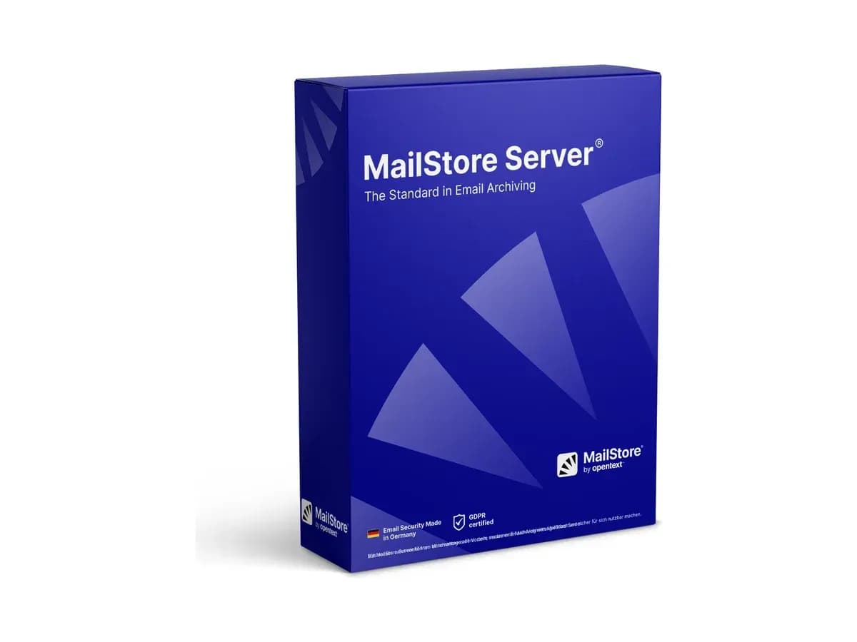Коробка програми архівування електронної пошти MailStore Server