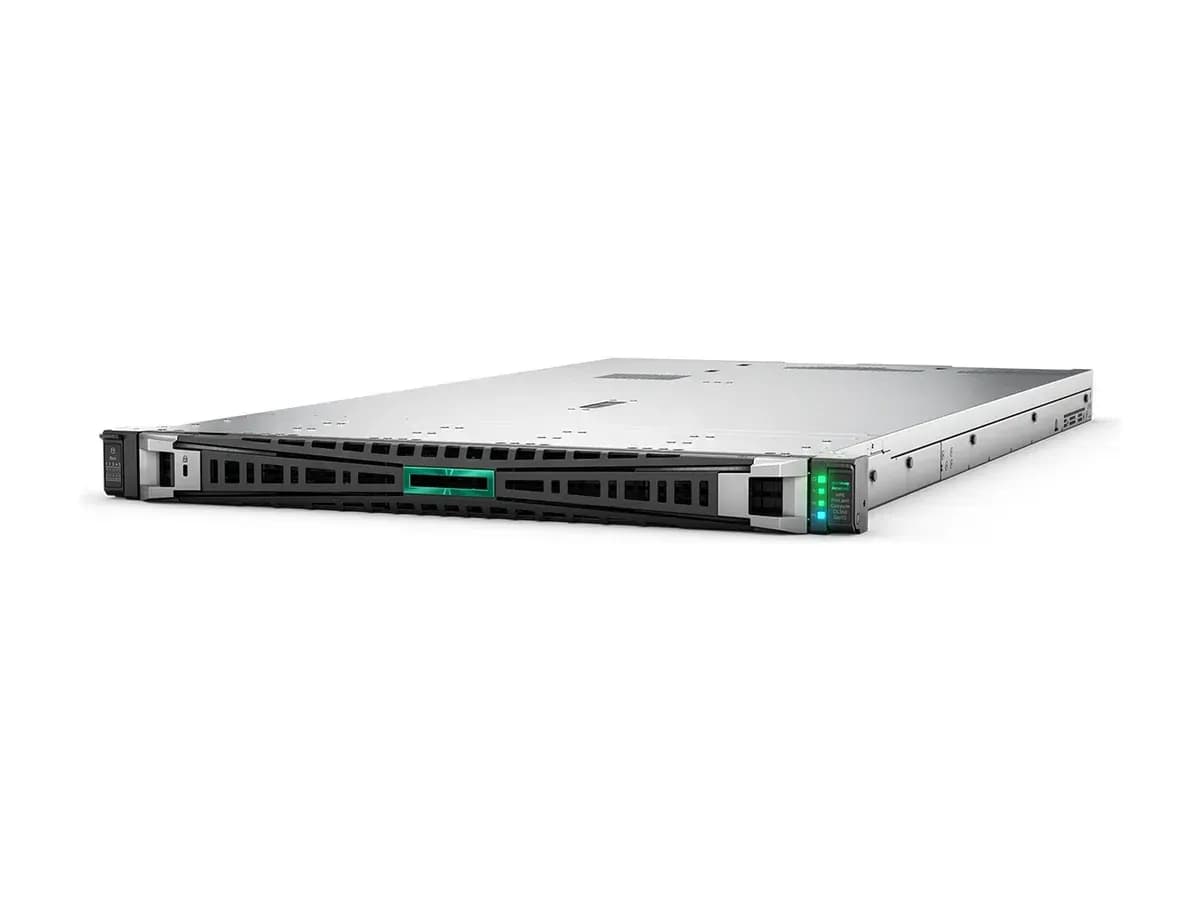 Стійковий двопроцесорний сервер HPE ProLiant Compute DL360 Gen12 1U, вигляд спереду