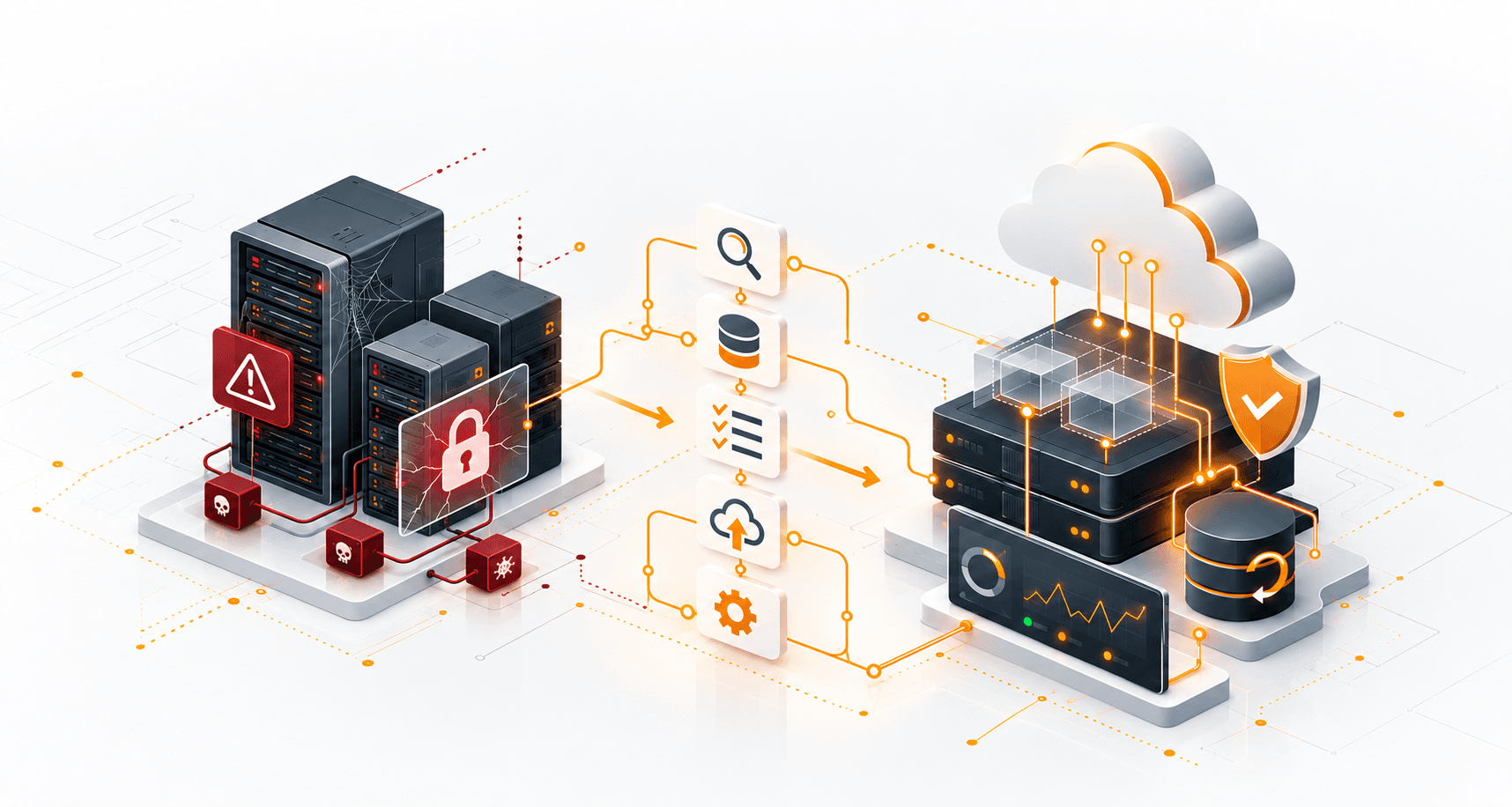 Moving from a physical server to a VPS