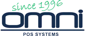 OmniPos Sistemleri logosu – Synchron referansı